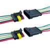 QitinDasen 2 Set 6 Pin Waterproof Car Electrical Connectors, Sealed