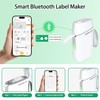 Rongta Label Maker Machine with Tape, Bluetooth Label Printer, Wireless