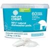 Nature Clean All Natural Dishwasher Pods, Plant-Based Non Toxic Dishwasher