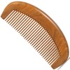 Moreinday Wooden Comb for Men, Wooden Beard Comb, Fine Tooth