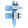 WH13X10024 Washer Dual Inlet Valve Replacement for General Electric WCSE6270B2WW