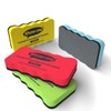 Show-me MWE4 Magnetic Whiteboard Erasers, Assorted Colours, pack of 4