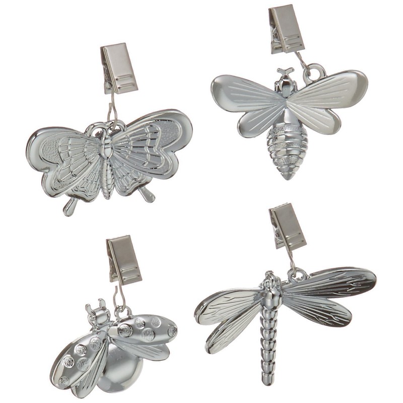 Prodyne TW-10-D Tablecloth Weights, 3" Silver