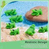 Lucxhcky 100 Pcs Small Laying Alligator Figures - Detailed Prone