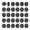 PATIKIL Multi Purpose Rubber Spacer, 30Pcs 6.5mm ID x 25mm