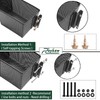 Roykaw Golf Cart Front Inner Basket Dash Storage/Tray Organizer for