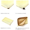 Agility Afa "Voyage" Wallet, Long Wallet, L-shaped Zipper, Passport, Gold,