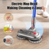E.LUO Electric Mop Head for Dyson V7/V8/V10/V11 with 6 Pads