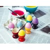 Le Creuset Stoneware Rainbow Egg Cups, Set of 6, Cerise,