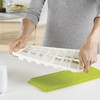 Joseph Quicksnap Plus Easy-Release Ice-Cube Tray with Stackable Lid, Green