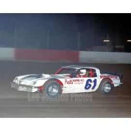 1983 Bruce Hanford 4x6 print Dirt Late Model Racing - Free Ship