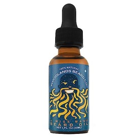 A Wise Man's Beard Oil Traditionally Scented For The Christmas Holiday With Frankincense and Myrrh from Woodlands Beard Co.