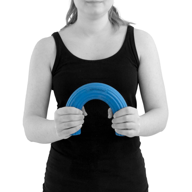 AFH-Webshop Rubber Twist Bar, Flexible Exercise Bar, Bending Dumbbell, Torsion