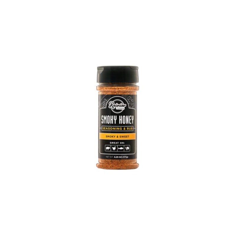 Ghost Pepper Smoky Honey Rub - Rainier Foods, 6.25oz (1