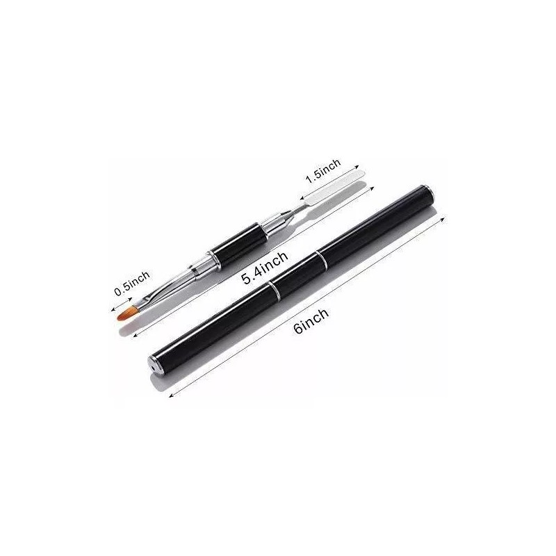 Beetoo Cepillo Y Recogedor De Uñas Bertoo Poly, Acero Inoxidable