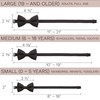 Babies Classic Pre-Tied Truffle Bow Tie Formal Solid Tuxedo, by