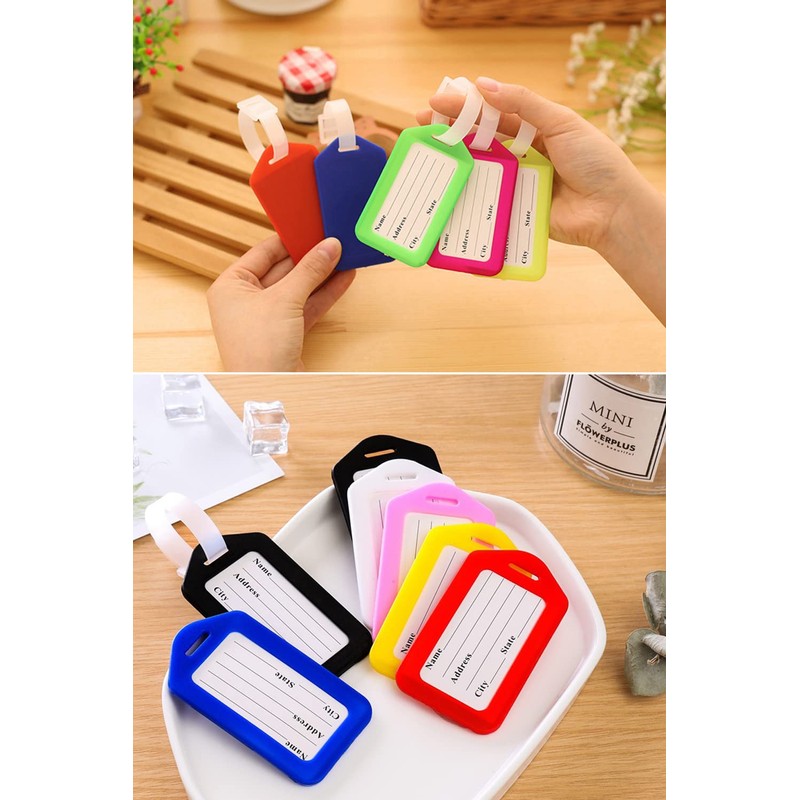 DFsucces Luggage Tags, Name Tags, Luggage Tags, Bag Name Tags,