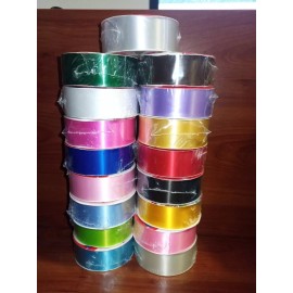 Janel Set 30 Liston Decorativo Celosa Liso No.9 50mts 35mm Colores