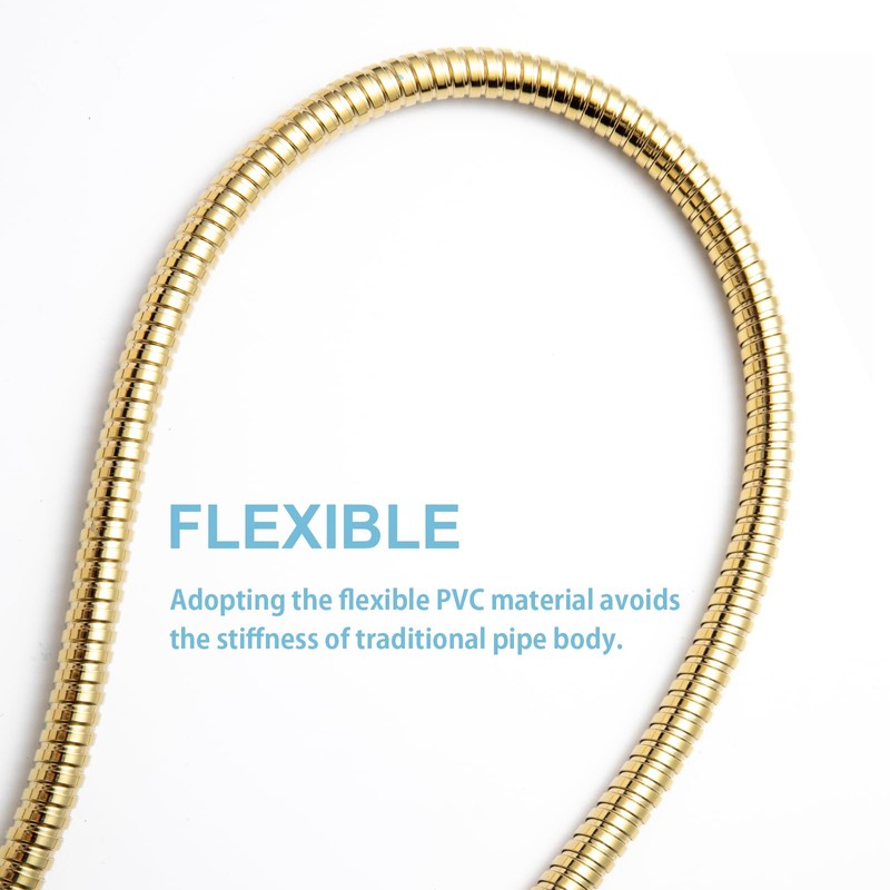 OFFO Shower Hose, 80 in Kink Free Stainless Steel Shower
