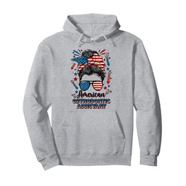 4th Of July Orthodontic Assistant American Flag Pullover Hoodie
