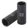 Truper D-7322-ML, Dado largo impacto de 22 mm, 6 puntas,