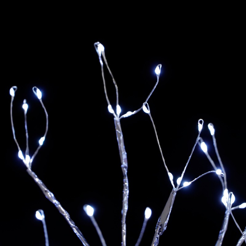 108LED Bonsai Tree Lamp Copper Wire Battery USB Powered Touch