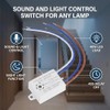 Sensor LED Módulo con Detección Automática y Control de Sonido