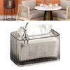 Gsycle Decorative Tissue Box Holder, Clear Tissue Dispenser Box Tissue