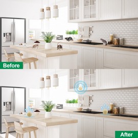 24 Pack Rats Repellent Peppermint Oil to Keep Mice Away from House, Powerful Rat Mouse Deterrent for Home Kitchen Garage Car Garden