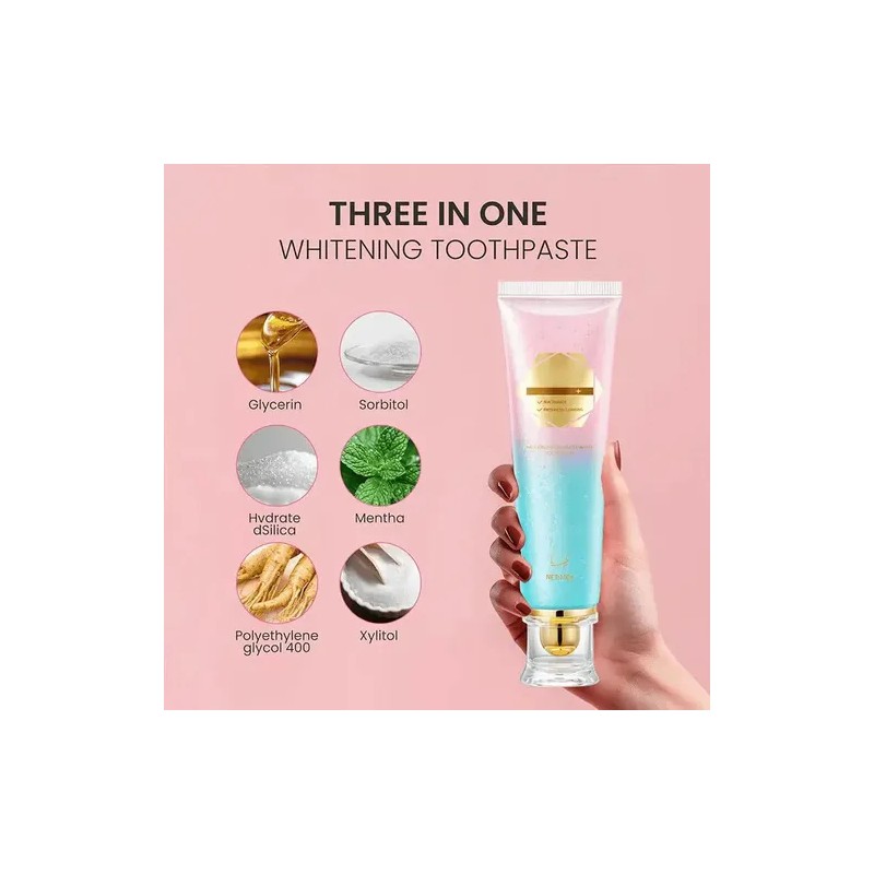 Niacinamide Whitening Toothpaste Cleans Teeth And Removes St