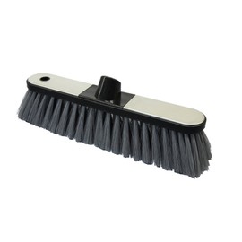 Bürstenmann Indoor Broom with Plastic Body, Black
