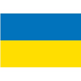Durabol Flag of Ukranie 5ft x 3ft (150 x 90 cm) - Double Stitched