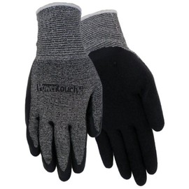 Red Steer A201L/XL Powertouch Natural Rubber Palm Dipped Glove, Brown, Large/Extra Large