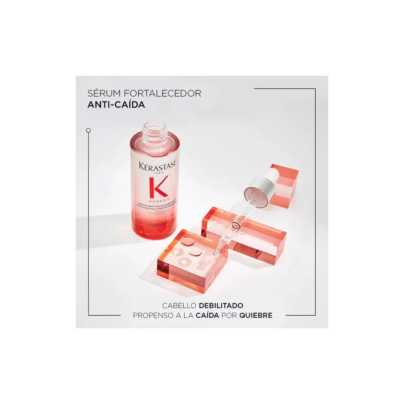 Kérastase Genesis Sérum Anti-chute Fortifiant 90ml | Anticaída, Fortalecedor y