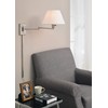 Kenroy Home 30110BS Simplicity Wall Swing Arms, Medium, Brushed Steel