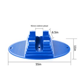 Universal Pro Scooter Stand fit Most Major Scooters for 95mm to 120mm Scooter Wheels (Blue)