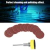 100 Pieces Sanding Disc, 25 mm Abrasive Grain Sanding Polishing