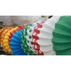 Red Lanterns with White Dots | 22 cm Diameter |