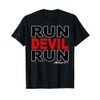 Run Devil Run James 4:7 Bible Verse T-Shirt