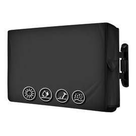 ULTCOVER Waterproof TPE Fabric Outdoor TV Cover with Anti-scratch Liner for 71-75 inch Outside Flat Screen Televisions