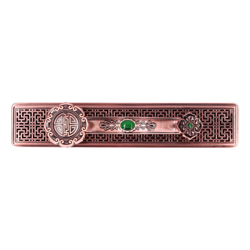Metal Incense Holder Ruyi Antique Incense Stick Burner for Home