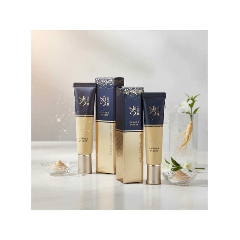 Sooryehan Jau Luxury Gin Anti-Wrinkle Cream 35ml x 2 /