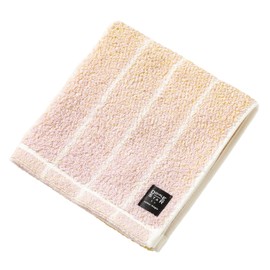 Kusuhashi Crest Weave Wash Towel, Imabari Towel, Organic Cotton, Double Star Color Magic, Nuance Color, Made in Japan, Pink, Approx. 13.4 x 13.8 inches (34 x 35 cm), 1-69341-51-P