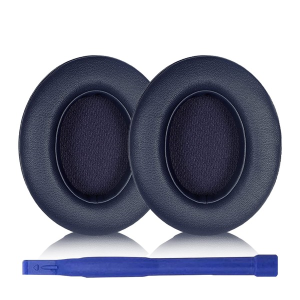 Aiivioll Replacement Earpads Ear Cushions Pads Muffs Compatible with Beats by Dr.Dre Studio 2 Studio 3 B0500 B0501 Wired Wireless Over-Ear Headphones (Dark blue)