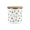 Purely Home Scattered Bees Kitchen Storage Canister - Bumblebees Decaf