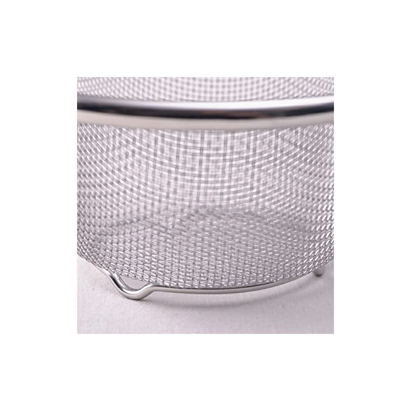 Harumi Kurihara Stainless Steel Colander, 6.3 inches (16 cm)