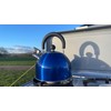 OLPRO 2 Litre Stainless Steel Whistling Kettle – Durable Blue