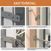 2 Pack Dishwasher Side Mount Bracket Kit for Electrolux &