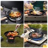 bodkar Frying Pan Skillet 8-inch Flat Crepe Pan, Lightweight Grill
