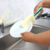 Azuma Kogyo Gosh Cup Clean Large G Green Dish Sponge